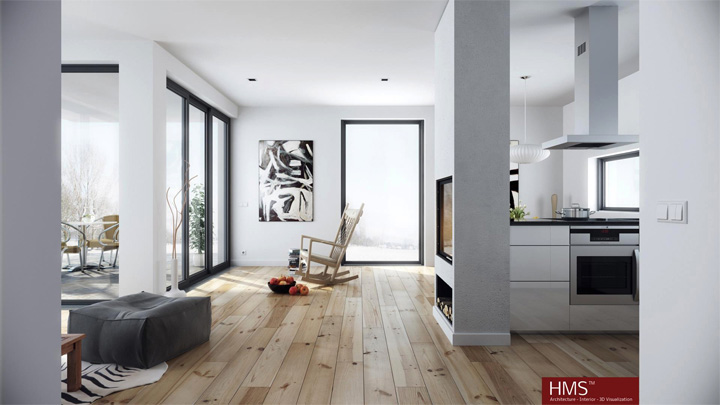 Mẫu thiết kế căn hộ đẹp theo phong cách Scandinavian tối giản 11
