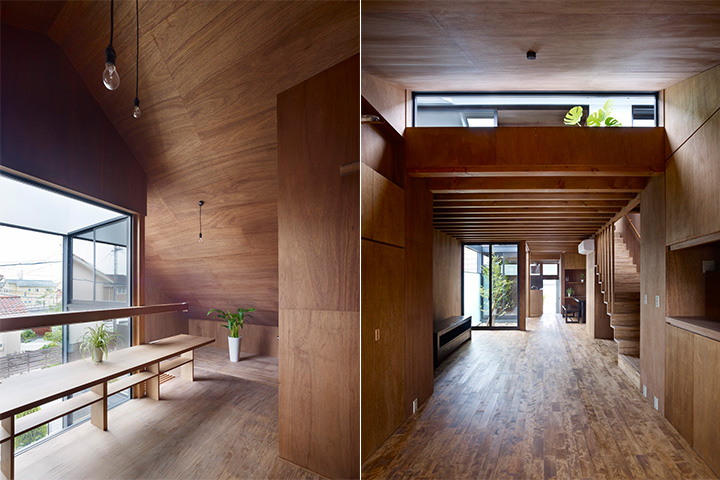 Ogaki House - Thiết kế nhà đẹp và độc đáo với hình dạng tam giác 4