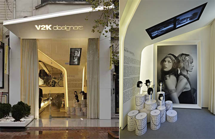 V2K Designers – Thiết kế nội thất shop thời trang trên nền trắng 1