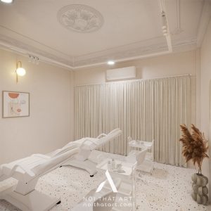 88+ Mẫu thiết kế phòng phun xăm nhỏ đẹp theo xu hướng mới 22