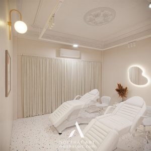 88+ Mẫu thiết kế phòng phun xăm nhỏ đẹp theo xu hướng mới 23