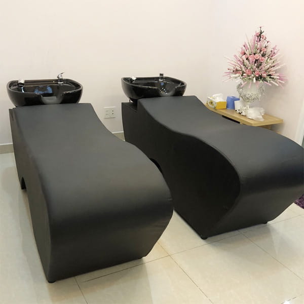Mấu giường gội đầu màu đen được bán nhiều nhất hiện nay
