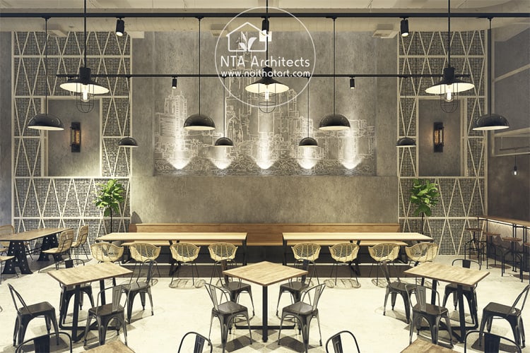 50+ mẫu thiết kế nội thất nhà hàng đẹp, sang trọng nhất 2023